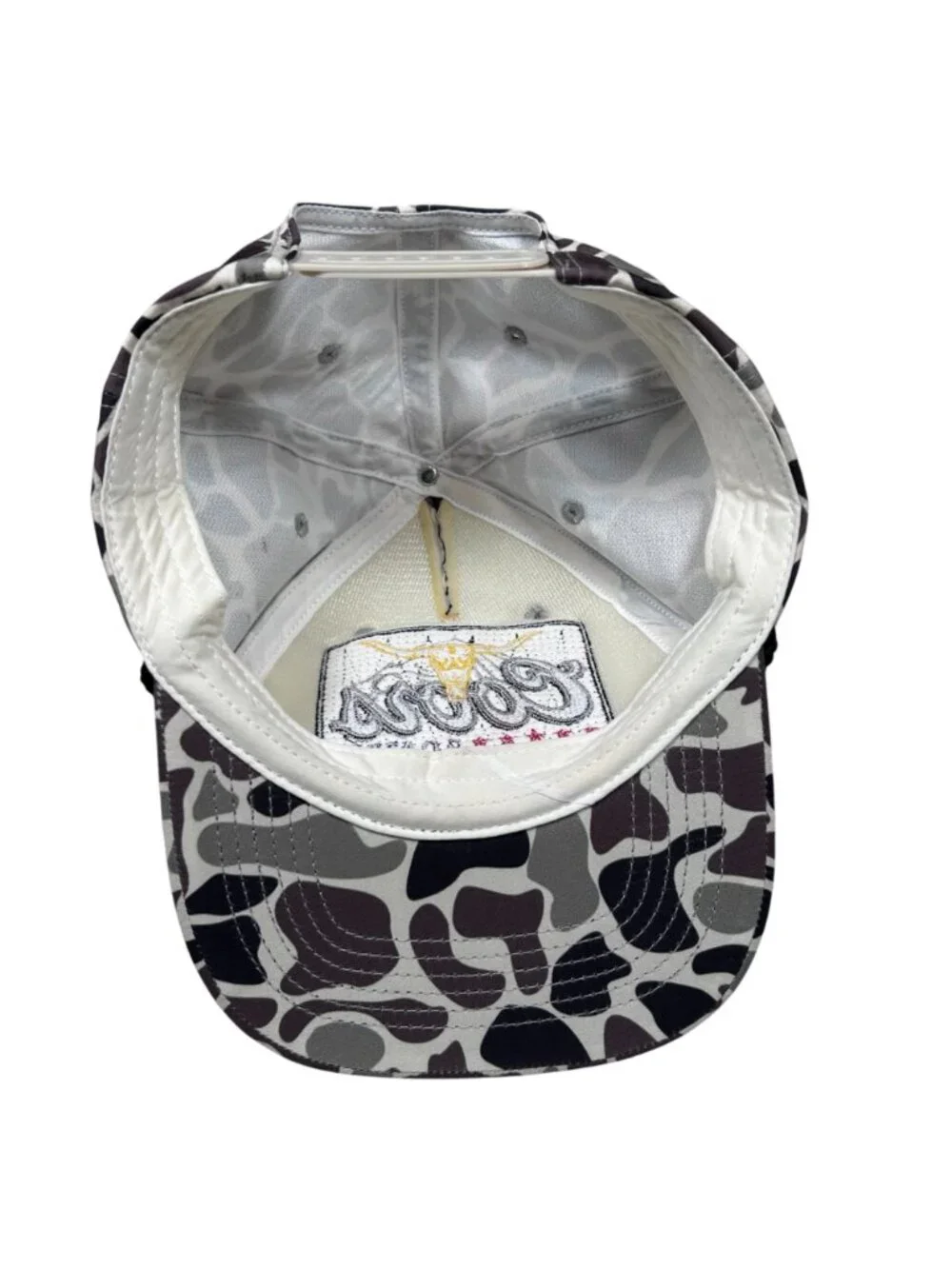 Coors & Cattle Camo Trucker Hat Retro Streetwear Western